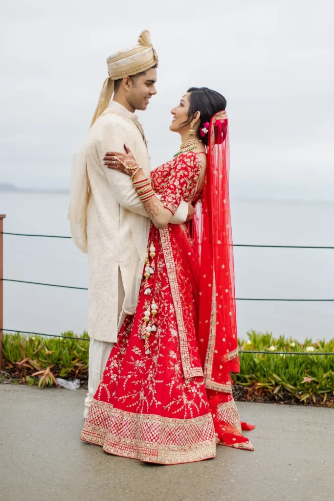 Vidhi and Stavan couples before wedding lux studios in san francisco CA